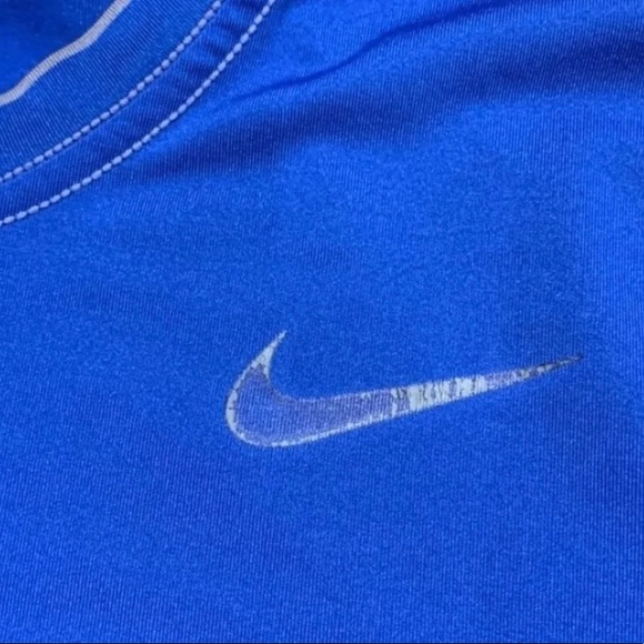 Nike Dr Fit navy blue T-shirt size large - Picture 3 of 5
